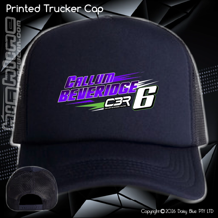 Printed Trucker Cap - Callum Beveridge