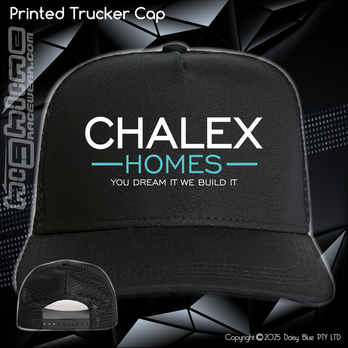 Printed Trucker Cap - Chalex Homes