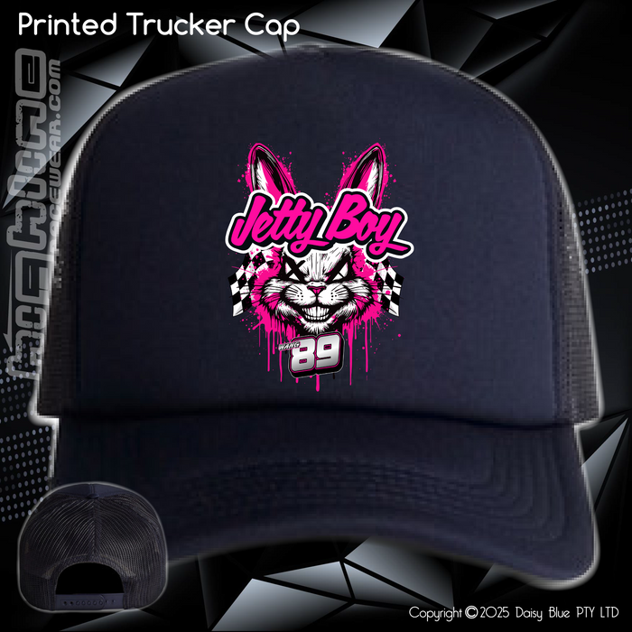 Printed Trucker Cap - Jetty Boy