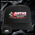 Printed Trucker Cap - Justice Tiling