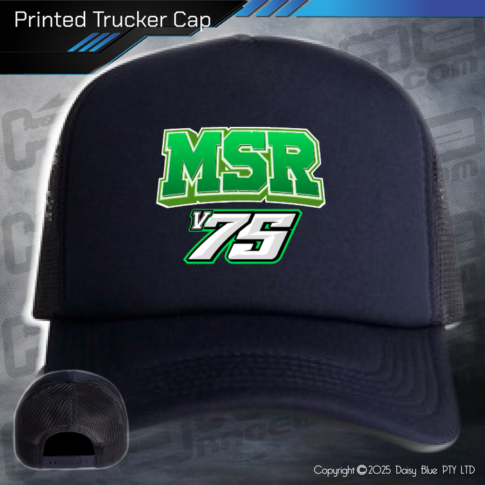 Printed Trucker Cap - Mitchell Smith