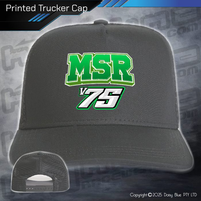 Printed Trucker Cap - Mitchell Smith