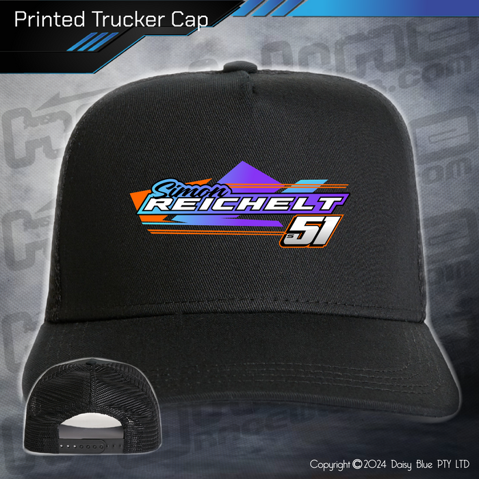 Printed Trucker Cap - Simon Reichelt