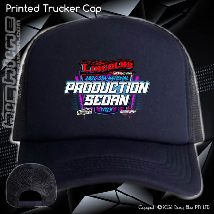 Printed Trucker Cap - SSA NATIONAL PROD SEDAN TITLE 2026