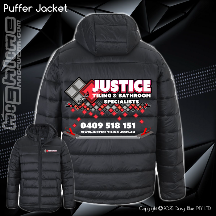 Puffer Jacket - Justice Tiling