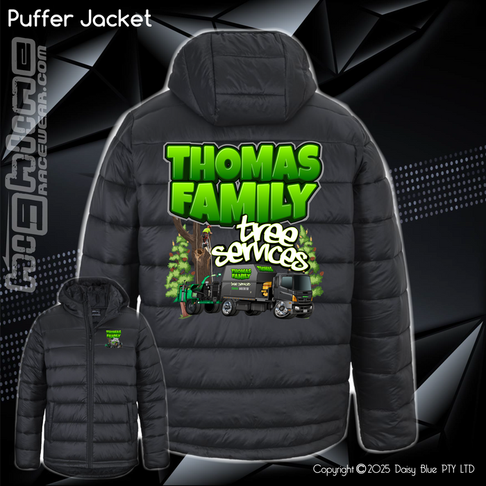 Puffer Jacket - Thomas Family Tree Services