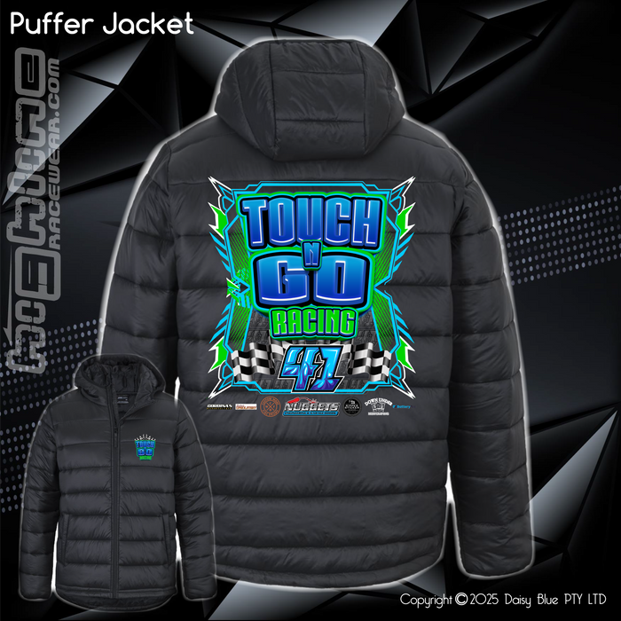 Puffer Jacket - Touch N' Go Racing