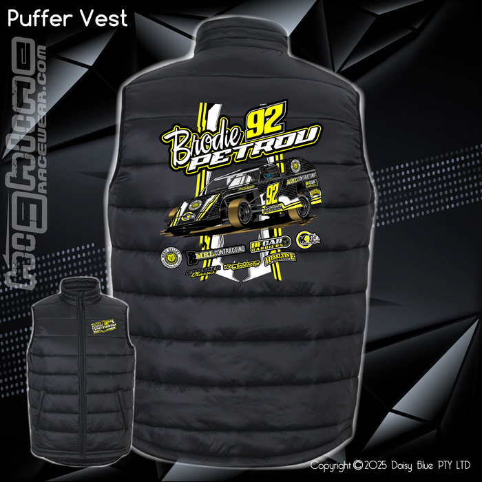 Puffer Vest - Brodie Petrou