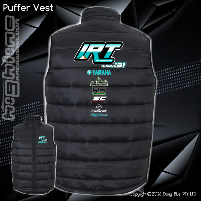 Puffer Vest - IRT Motorsport