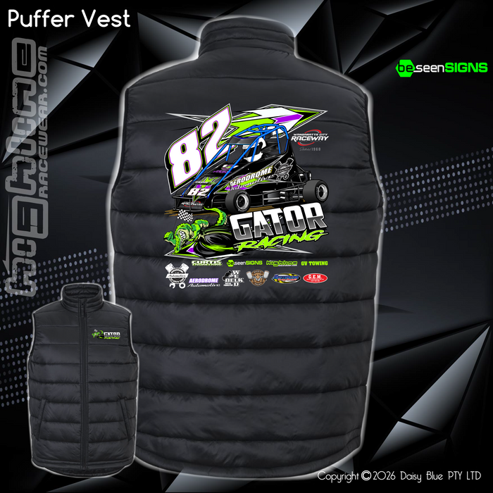 Puffer Vest - Nate 'GATOR' Roycroft