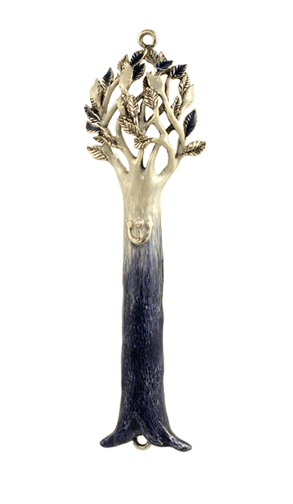 Quest Collection Enamel And Pewter "season" Mezuzah