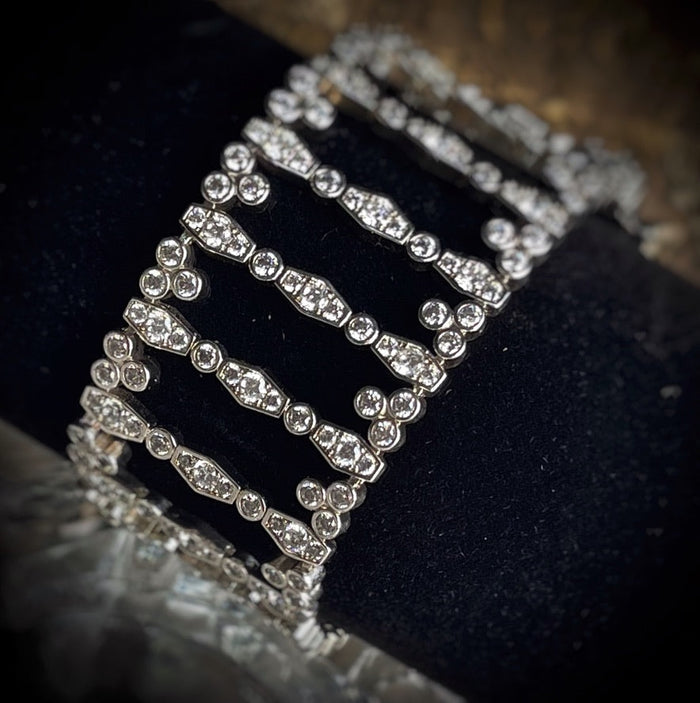 Radiant Ladder Diamond Bracelet