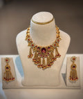 Rajwadi Tassel Designer Choker Necklace Set
