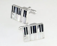 Rectangle Piano Cufflinks
