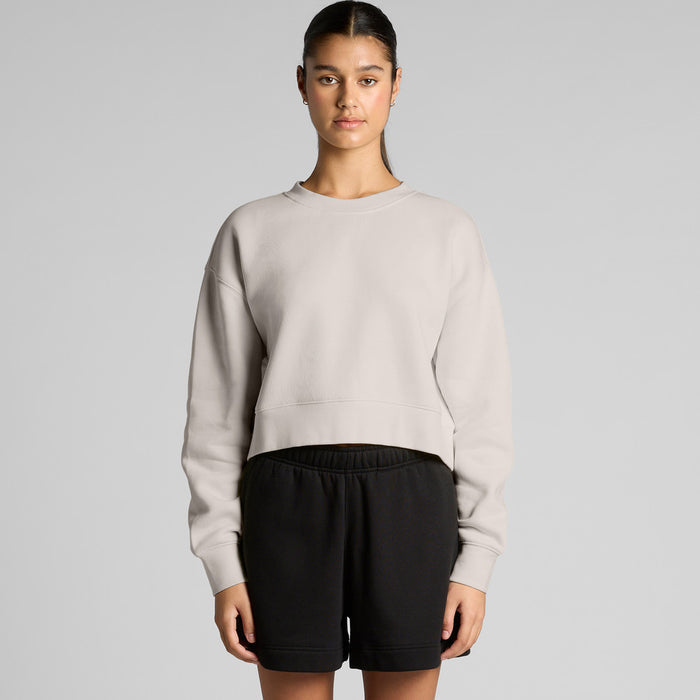 Relax Crop Crew Sweater- Indy/Kobi