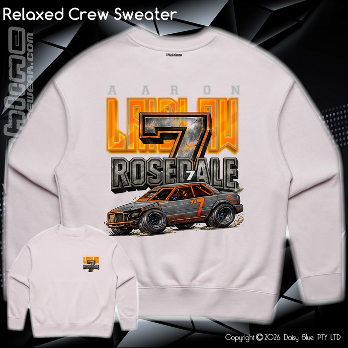 Relaxed Crew Sweater - Aaron Laidlaw