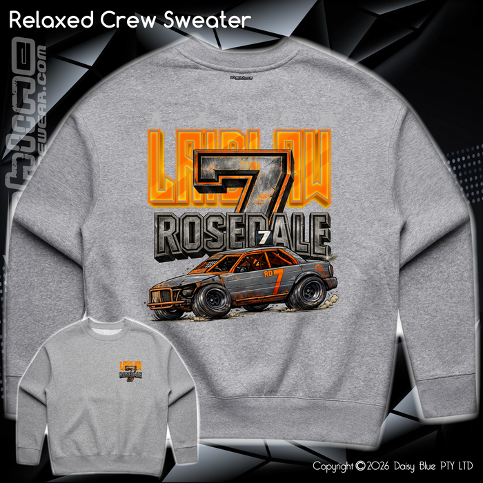 Relaxed Crew Sweater - Aaron Laidlaw