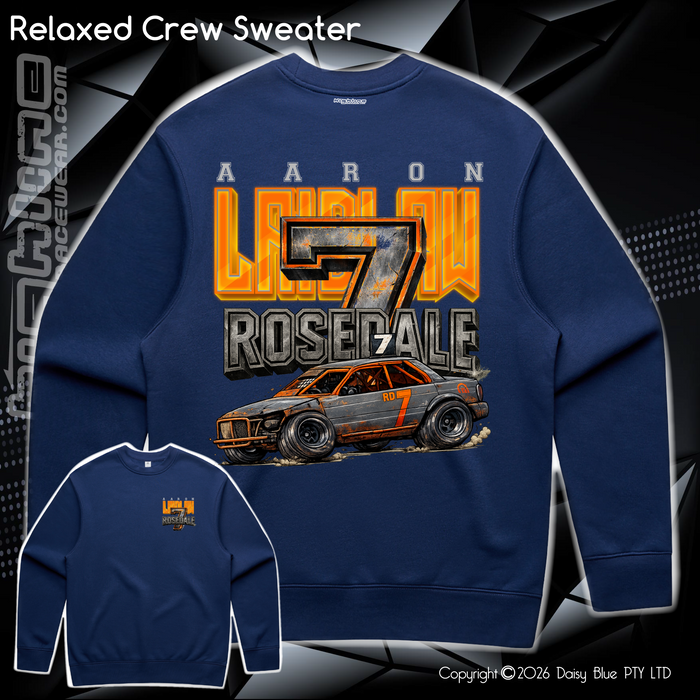 Relaxed Crew Sweater - Aaron Laidlaw