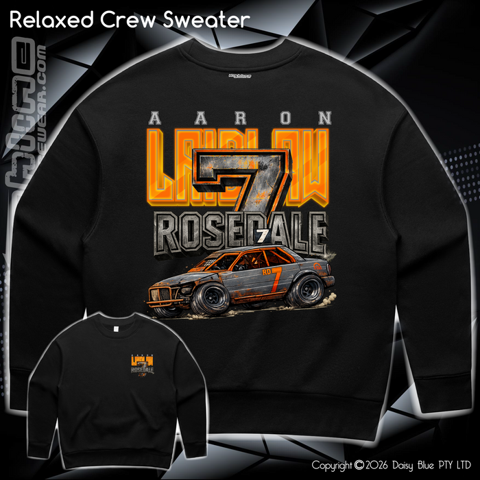 Relaxed Crew Sweater - Aaron Laidlaw