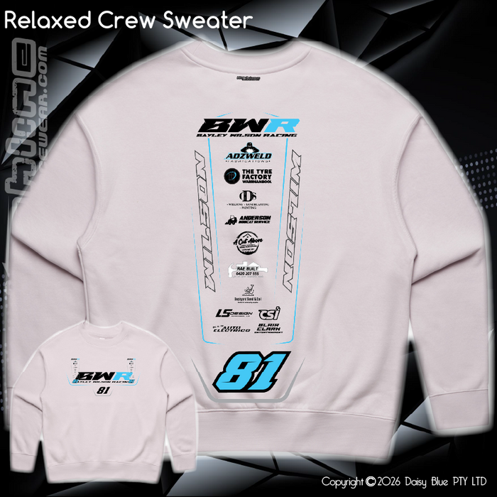 Relaxed Crew Sweater - Bayley Wilson