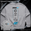 Relaxed Crew Sweater - Bayley Wilson