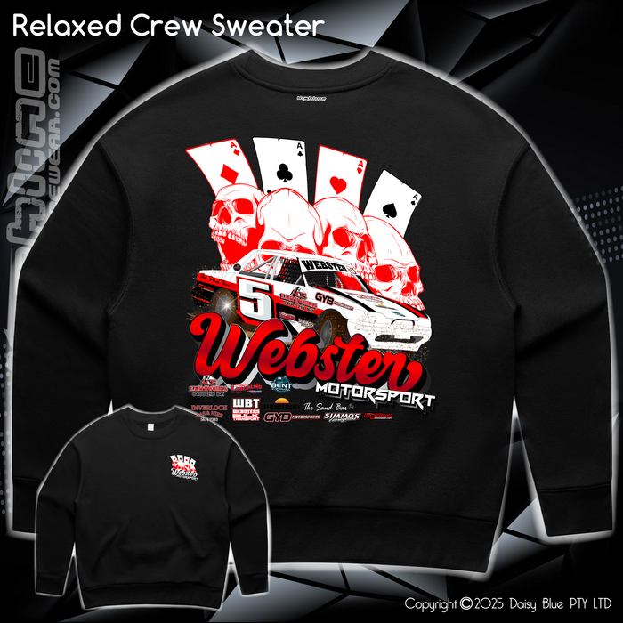 Relaxed Crew Sweater - Braiden Webster