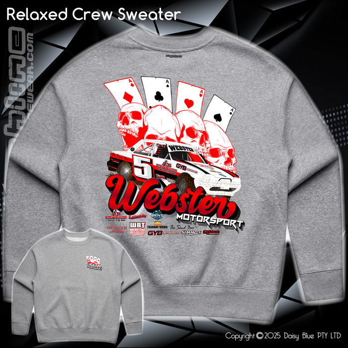 Relaxed Crew Sweater - Braiden Webster