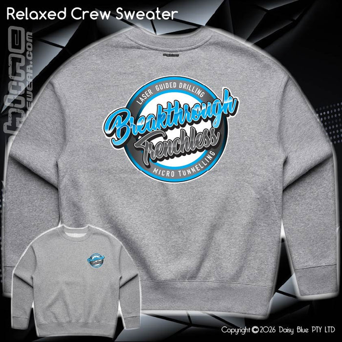 Relaxed Crew Sweater - Breakthrough Trenchless