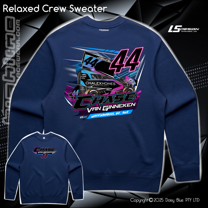 Relaxed Crew Sweater - CVG