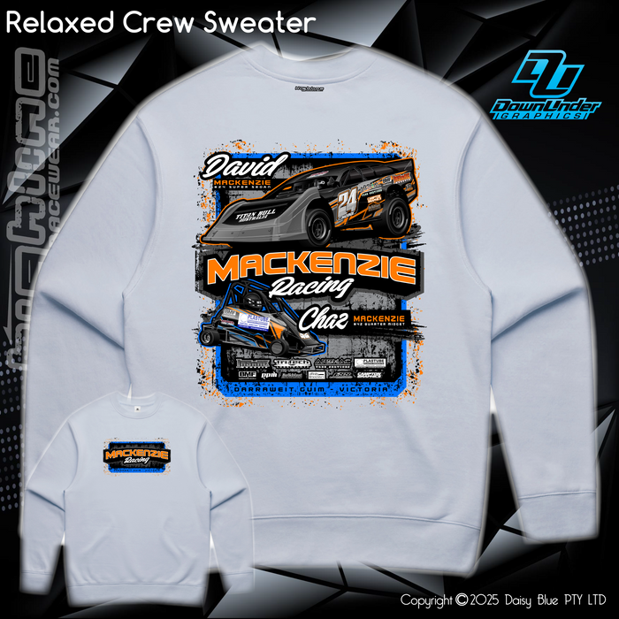 Relaxed Crew Sweater - Dave Mackenzie
