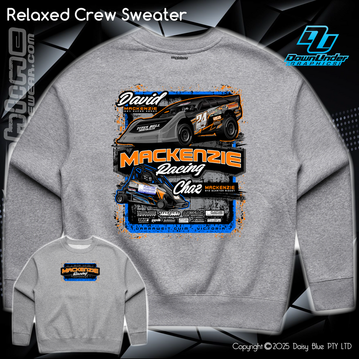 Relaxed Crew Sweater - Dave Mackenzie