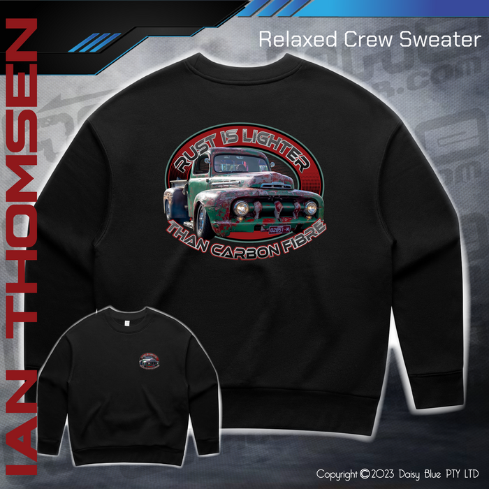 Relaxed Crew Sweater -  Ian Thomsen