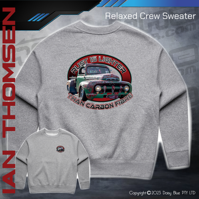 Relaxed Crew Sweater -  Ian Thomsen