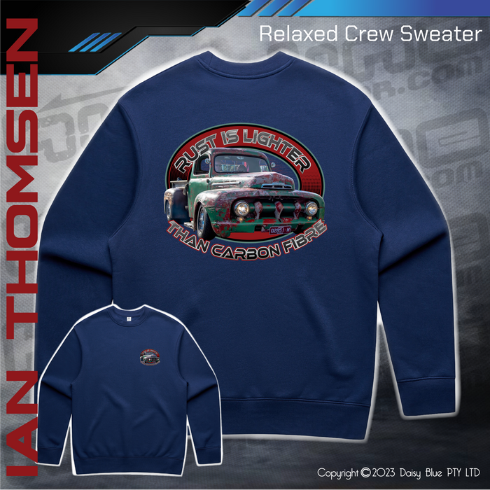 Relaxed Crew Sweater -  Ian Thomsen