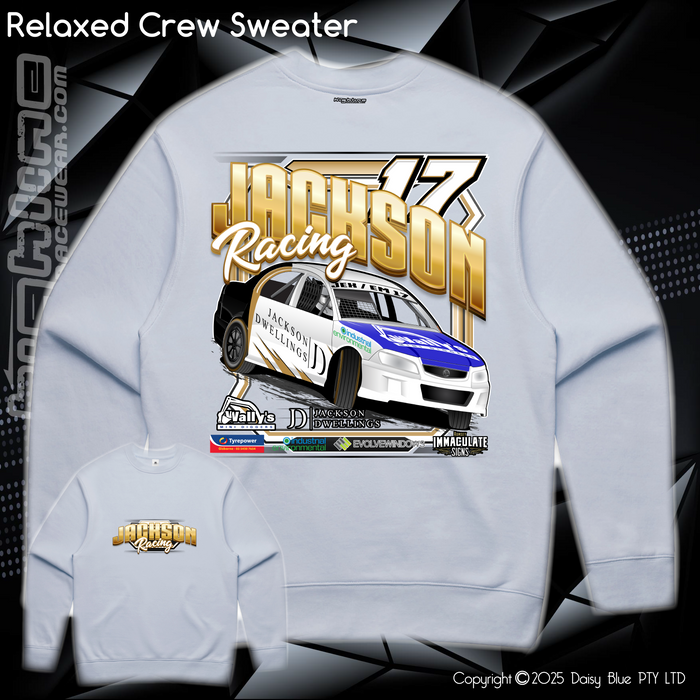 Relaxed Crew Sweater - Jackson Racing