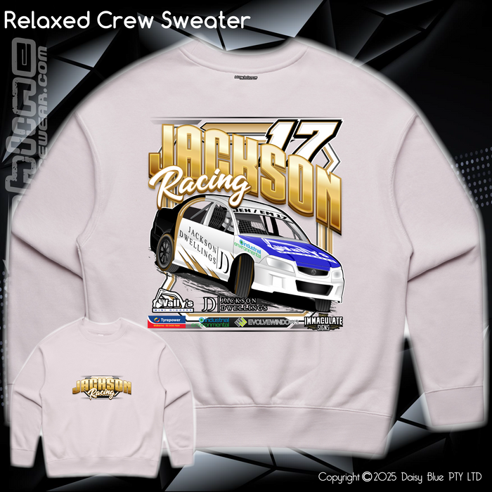 Relaxed Crew Sweater - Jackson Racing