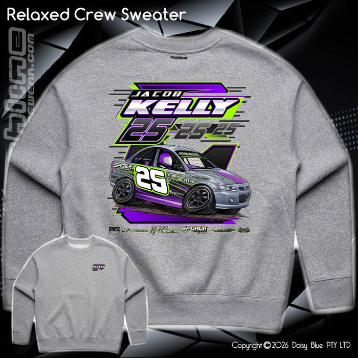 Relaxed Crew Sweater - Jacob Kelly