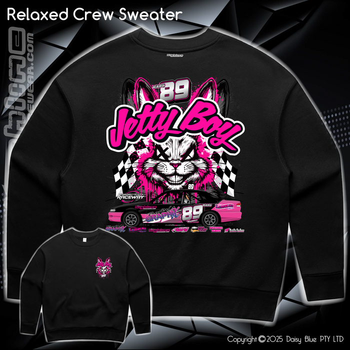 Relaxed Crew Sweater - Jetty Boy
