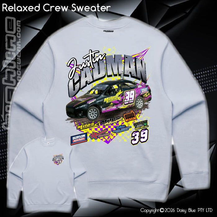 Relaxed Crew Sweater - Justin Cadman