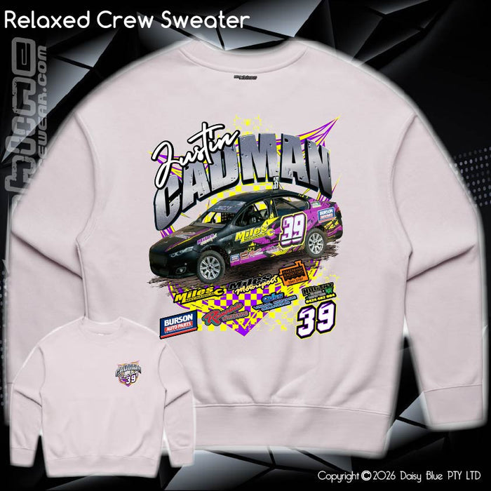 Relaxed Crew Sweater - Justin Cadman