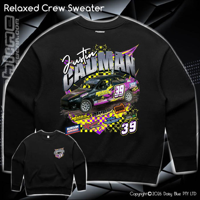 Relaxed Crew Sweater - Justin Cadman