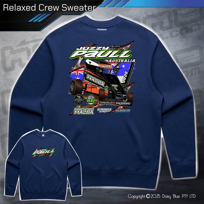 Relaxed Crew Sweater - Justin Paull