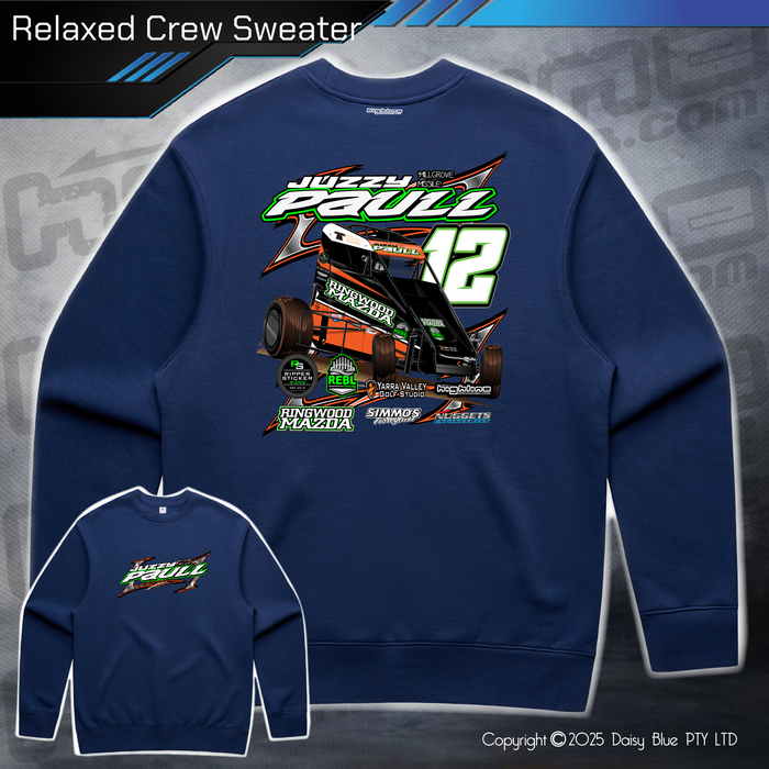 Relaxed Crew Sweater - Justin Paull