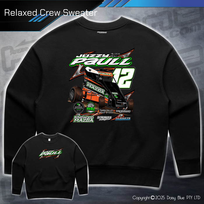 Relaxed Crew Sweater - Justin Paull