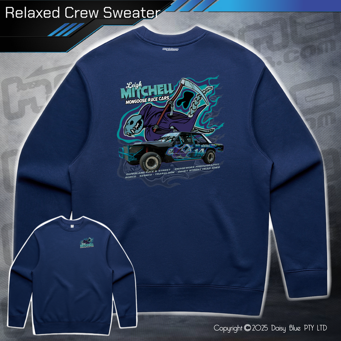 Relaxed Crew Sweater - Leigh Mitchell
