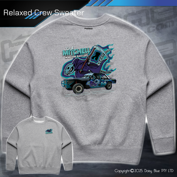 Relaxed Crew Sweater - Leigh Mitchell