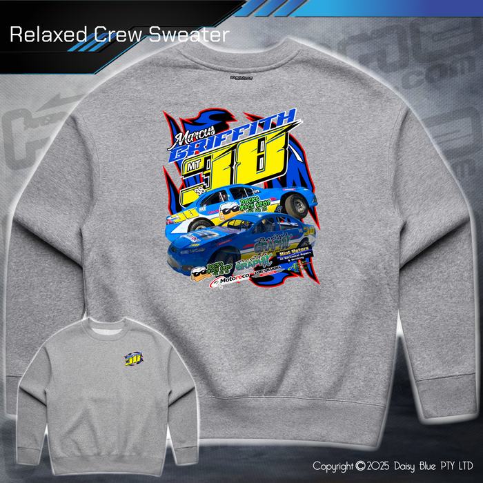 Relaxed Crew Sweater - Marcus Griffith