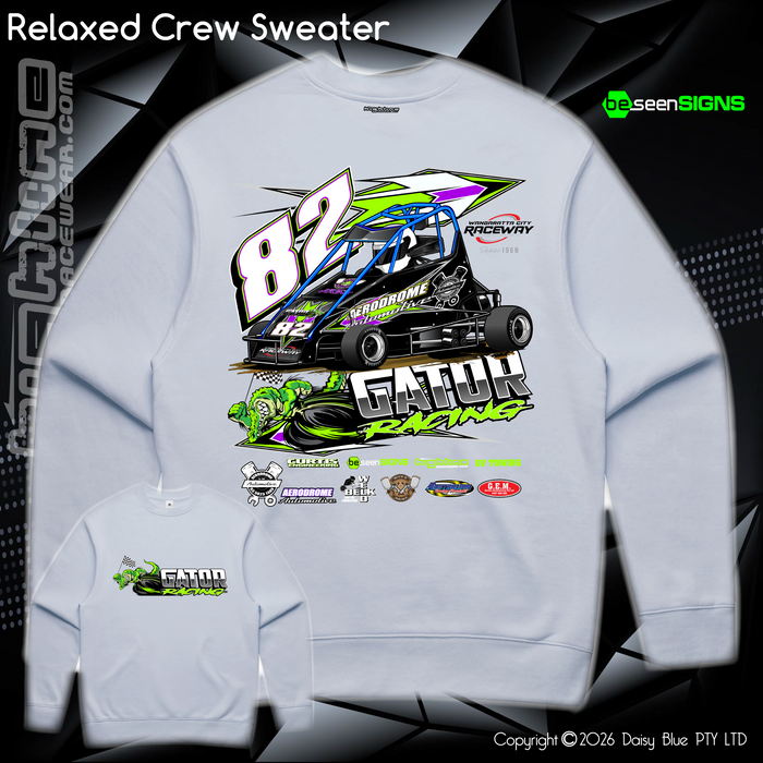 Relaxed Crew Sweater - Nate 'GATOR' Roycroft