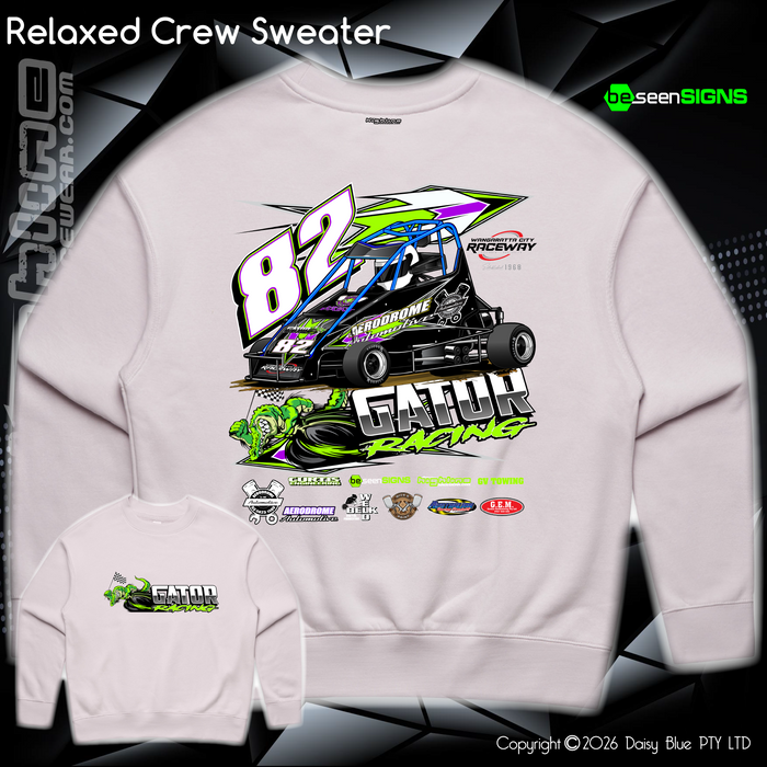 Relaxed Crew Sweater - Nate 'GATOR' Roycroft