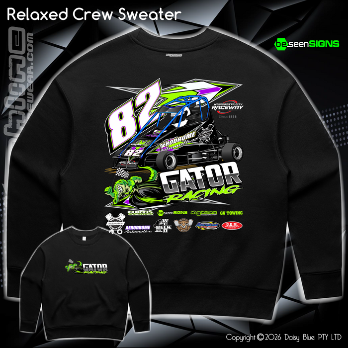 Relaxed Crew Sweater - Nate 'GATOR' Roycroft